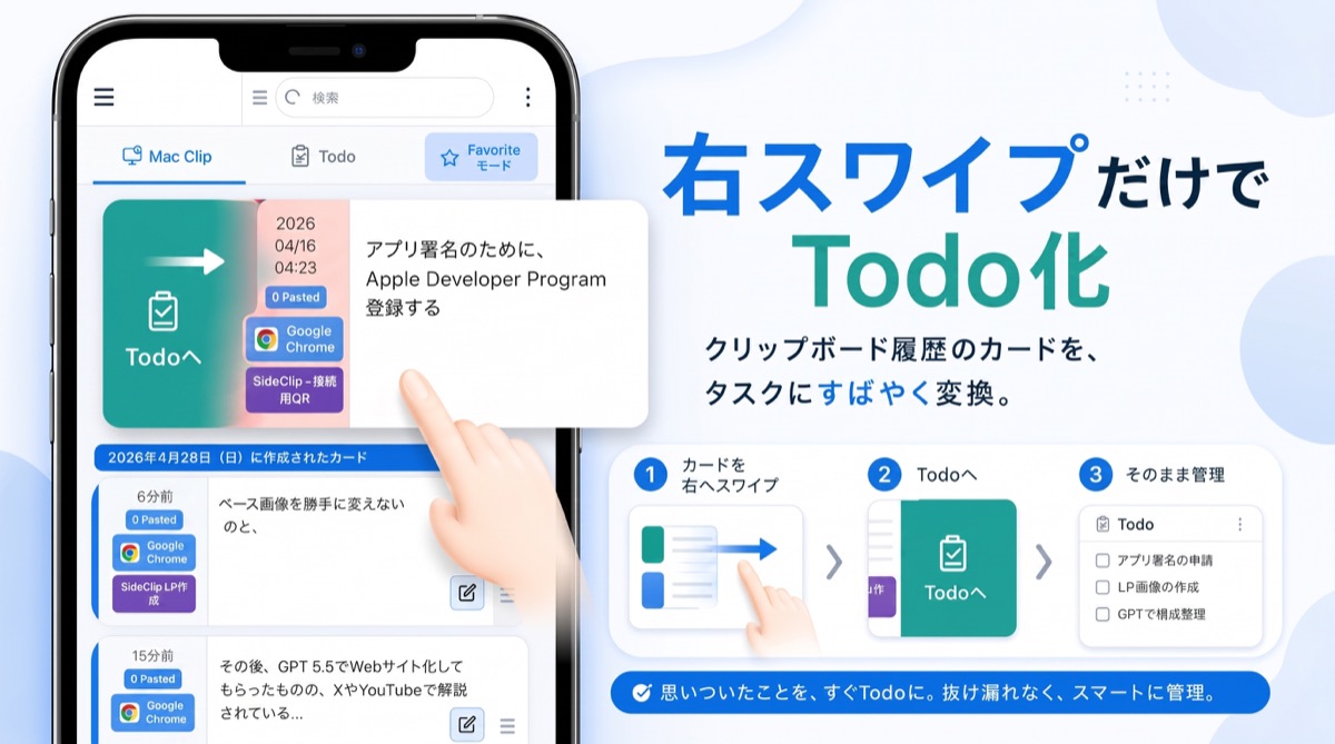 Todoモード画面